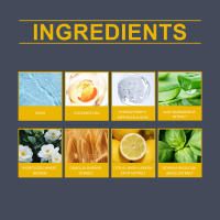 Gel de ducha con fragancia hidratante, refrescante y limpiadora corporal de limón y albahaca - details 2