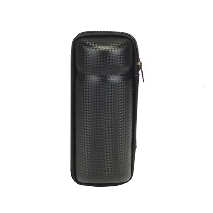 Carbon Fiber Keys Cages Bike Cycling Tool Bag Capsule Case Storage Boxes Bicycle Bags - 1