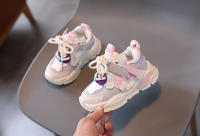 Zapatos Deportivos informales de cuero para niños y niñas, zapatillas de malla para correr, transpirables, suela suave - details 3