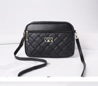 Bolso bandolera acolchado de PU con hombro cuadrado pequeño para mujer, versátil, de moda - details 19