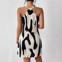 Vestido de verano sin mangas para mujer, moda informal, vestidos estampados - details 6
