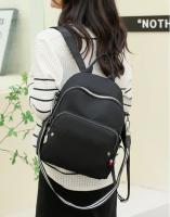Mochila antirrobo de gran capacidad para mujer, morral escolar de nailon de alta calidad, diseño sólido, antisalpicaduras, novedad de 2023 - details 5