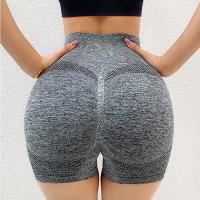 Pantalones cortos deportivos de cintura alta para mujer, mallas push up para gimnasio, ropa de yoga - details 15