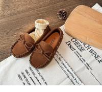 Mocasines planos de tela con lazo Simple para niños, zapatos de princesa de estilo minimalista, antideslizantes y resistentes al desgaste, novedad de 2024 - details 6
