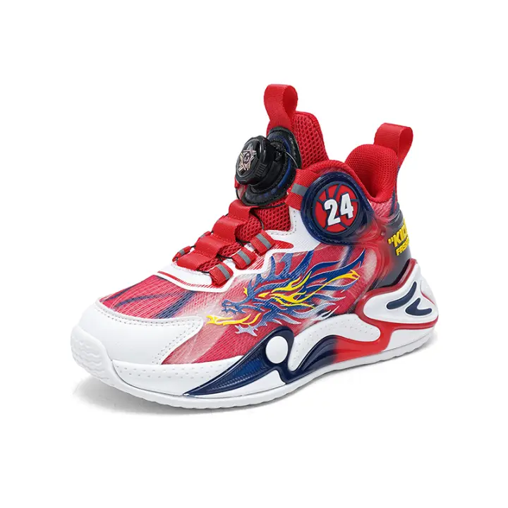 Nuevos zapatos de baloncesto para niños, zapatillas deportivas con plataforma al aire libre, ideales para clases de baloncesto, estudiantes - 1