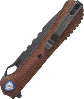 Cuchillo Plegable Sitivien ST145 con Hoja de Acero 14C28N y Mango de Micarta/G10 para Uso Doméstico Camping y Supervivencia EDC Herramienta de Hojalata - details 11