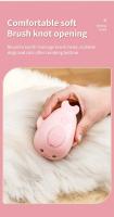 Cepillo para Mascotas Eléctrico 3-en-1 Cepillo de Vapor para Gatos Peine para Eliminación de Pelo de Perros Masajeador de Mascotas - details 6