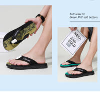 Nuevas sandalias de hombre tipo chanclas con pinza, antideslizantes, casuales, para la playa, frescas para usar al aire libre. - details 3