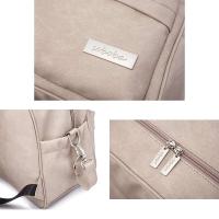 Soboba-mochila de moda sólida para el cuidado, bolso para cambiar pañales multifunción impermeable para madre, elegante - details 4