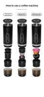 Máquina de Espresso Portátil Italiana 3-en-1 Carga Rápida Siempre Caliente - details 17