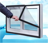 Mosquitera autoadhesiva para ventana, pantalla antimosquitos de tamaño personalizable, a prueba de insectos, ideal para el verano - details 18