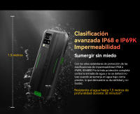 Blackview BV4800 PRO Smartphone Resistente, Pantalla IPS de 6.56'' 4GB RAM+128GB ROM, Cámara de 13MP Batería de 5180mAh, Teléfono Android 14 NFC - details 12