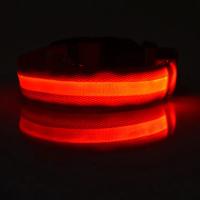 Collar para perro LED, collar para perro iluminado, ajustable, luz de seguridad superbrillante, collares brillantes para perros, seguridad nocturna - details 10