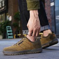 Zapatos de Senderismo Duraderos y Resistentes para Hombre Zapatillas Deportivas de Calzado Exterior de Mezcla para Rastreo de Alta Tracción - details 4