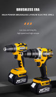 Taladro Eléctrico sin Escobillas Kamolee 18V 3.0Ah 10mm Compatible con Batería Makita 1/2 3/8 Pulgadas Sin Cable - details 0