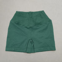 Pantalones cortos deportivos para mujer, pantalones cortos de yoga con gimnasio cruzado, entrenamiento, correr, cintura alta, levantamiento de cadera, sin costuras, Fiess - details 5