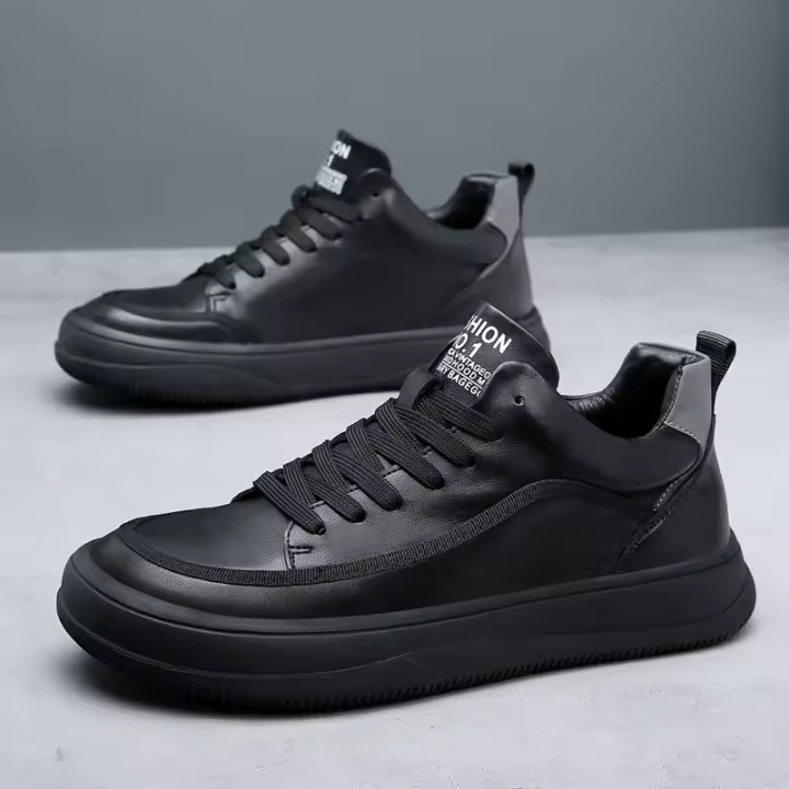 Nuevos zapatos deportivos y de ocio de algodón, cálidos, de terciopelo versátil, a la moda, con suela gruesa. - 1