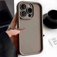 Funda de silicona líquida para iPhone, carcasa suave a prueba de golpes, de lujo, gruesa, mate, para iPhone 15, 13, 14, 11, 12 Pro Max, 15 Plus - details 10