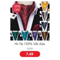 Chaleco de seda sólida para hombre, corbata de color champán, rosa, azul, verde, morado y rojo, gemelos de pañuelo, clips formales para boda y negocios - details 36