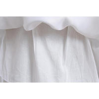 Vestido de fiesta blanco de novia con cola para niñas, con lazo para actuación - details 8