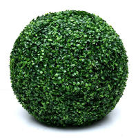 Bola de topiario Artificial, Bola de hierba de eucalipto, bolas decorativas de boj de imitación para centro comercial, decoración de Navidad - details 0