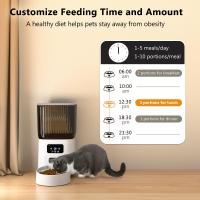 Alimentador automático inteligente para mascotas, cuenco con o sin cámara, Control remoto, grande, 5L, 1/2 tazones, dispensador de comida para gatos - details 9