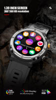 Reloj Inteligente Llamadas Bluetooth, Pulsómetro/Oxímetro/Podómetro 1,39