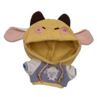 Sudadera con capucha para muñecas de algodón de 20cm, trajes con capucha, Mini ropa, sudaderas con capucha hechas a mano, Mini ropa bonita, ropa bonita para muñecas de 20cm - details 2