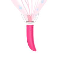 Leten-succión de clítoris, lengua para lamer, estimulación del clítoris, masaje, varita de silicona, vibrador de punto G, Juguetes sexuales para masturbación, juego para adultos - details 1