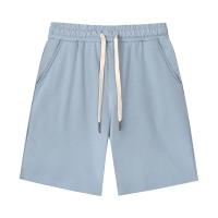 Pantalones Cortos Atléticos de Verano para Hombres Cintura Media, Cierre con Cordón, Bolsillos - details 8