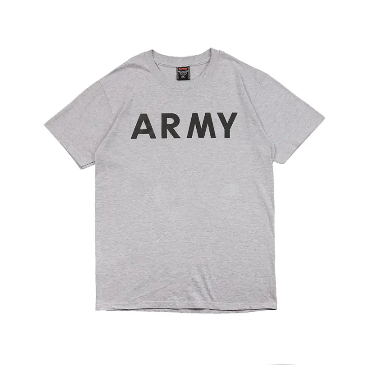 Camiseta de Entrenamiento Físico Militar de Alta Calidad Estilo PT Camiseta de Gimnasio Reflectante para Hombres en Verano - 1