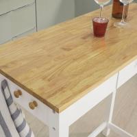 Taburetes de barra alta y 2 taburetes de comedor FWT50-WN ES - details 3
