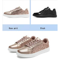 Zapatos deportivos planos informales para mujer, zapatillas deportivas con cordones a la moda para mujer - details 0