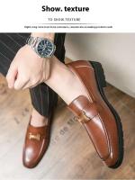 Falda de cuero informal de alta calidad y zapatos Oxford, zapatos formales para hombre, suaves, cómodos, de estilo empresarial y de oficina - details 2