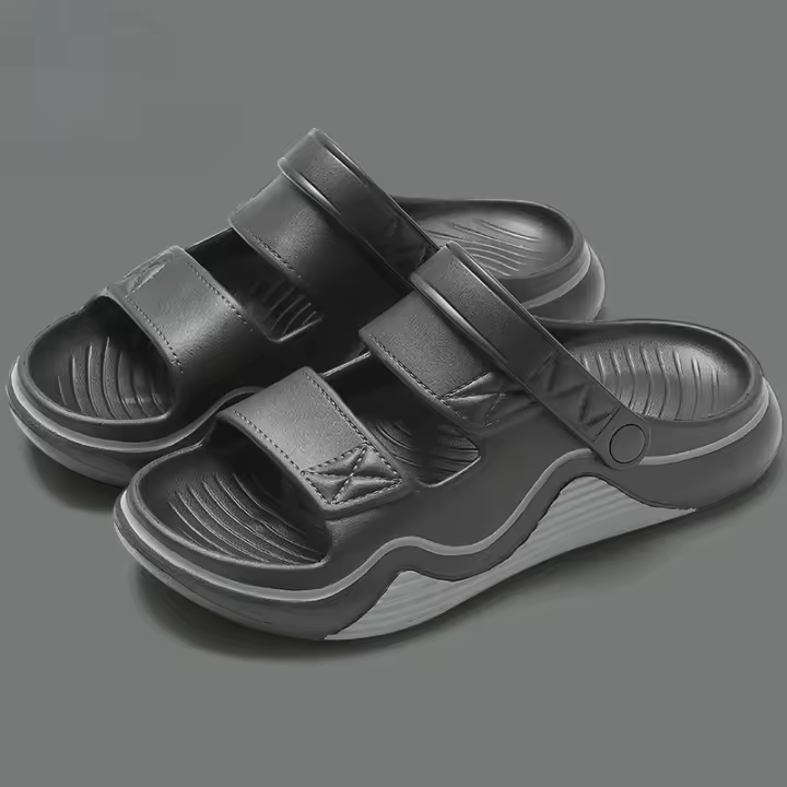 Zapatillas de Verano EVA Antideslizantes para Hombres Frescas para Exteriores Moda de Sandalias - 1