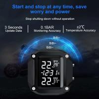 Sensores TPMS de carga Solar para motocicleta, sistema de alarma de temperatura de neumáticos para monitoreo de presión de neumáticos de motocicleta - details 25