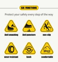 Zapatos de Seguridad de Acero Ligero Resistentes a Perforaciones y Golpes - details 4