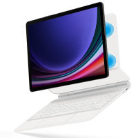 AJIUYU-funda de Teclado magnético para tableta Samsung Galaxy Tab S9 + Plus S8 + S7 FE, 12,4 pulgadas, S9 FE 11 - details 13