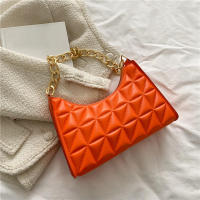 Bolso de hombro Hobo para mujer, bolso de cadena, a cuadros, de moda, avanzado, nueva tendencia - details 3