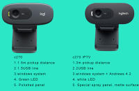 Cámara de Computadora Logitech HD 720P Micrófono Integrado USB 2.0 Accesorios de Electrónica - details 1