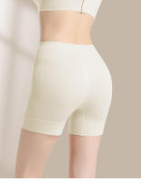 Pantalones cortos de seguridad de cintura alta para mujer, bragas protectoras, pantalones cortos de talla grande, ropa interior sin costuras, verano - details 3