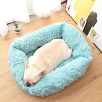 Cama de Mascotas de Peluche Cálida para Invierno Tamaño Rectangular Pequeño Mediano Grande - details 10