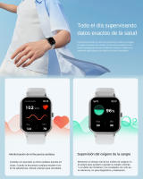 Ivanony Reloj Inteligente con Asistente de Voz AI Pantalla Táctil Completa Modo Deportivo 100+ - details 7