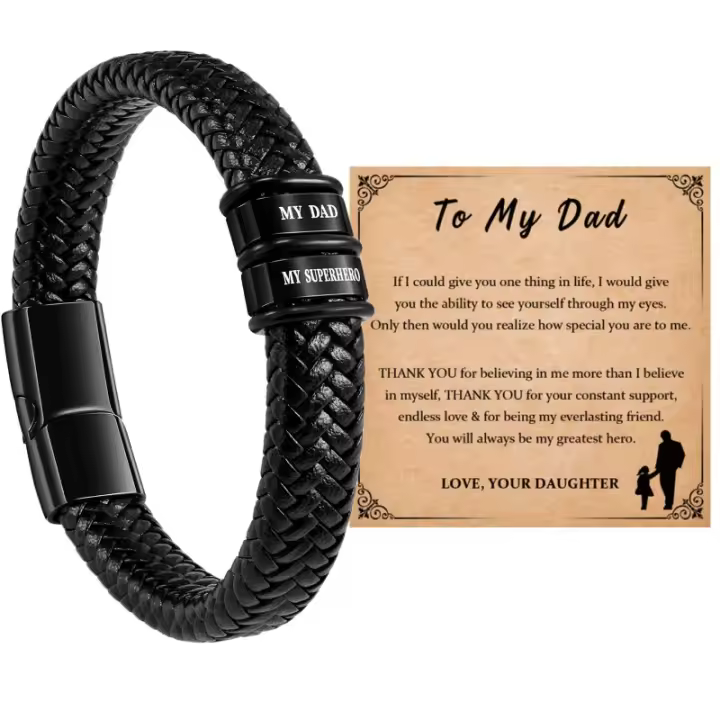 día del padre,Collar con colgante de Cruz de acero inoxidable clásico, regalo del Día del Padre para papá,bautizo - 1