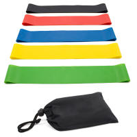 Bandas elásticas de resistencia para Yoga, gimnasio, goma Fiess, equipo de ejercicio para Crossfit, entrenamiento de fuerza - details 3