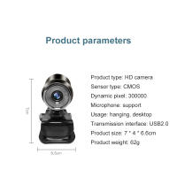Cámara Web de 1080P HD, Webcam con micrófono y cubierta de privacidad para escritorio, Reunión, clases en línea, YouTube, Skype, USB, EMEET C955 - details 2