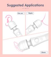 Vibrador Mágico AV DRYWELL para Mujeres Estimulador de Clítoris Multi Velocidades Juguete Sexual Adulto para Mujeres Dildo de Silicona - details 10