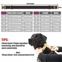Collar, Collares personalizados, Grabado gratuito, Etiqueta de nombre de identificación, Accesorio para mascotas, Tre grueso, Collar de perro de fibra - details 1