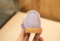 Zapatos de cuero para niñas pequeñas, zapatos planos grandes con purpurina y nudo de lazo, zapatos de vestir ostentosos de princesa para fiesta de baile - details 15