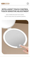 Espejo de maquillaje LED, espejo plegable portátil, espejo de maquillaje portátil, mini espejo de viaje con carga - details 10